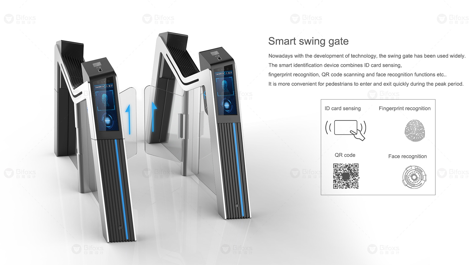 定制級速通門設計，彰顯企業獨特魅力